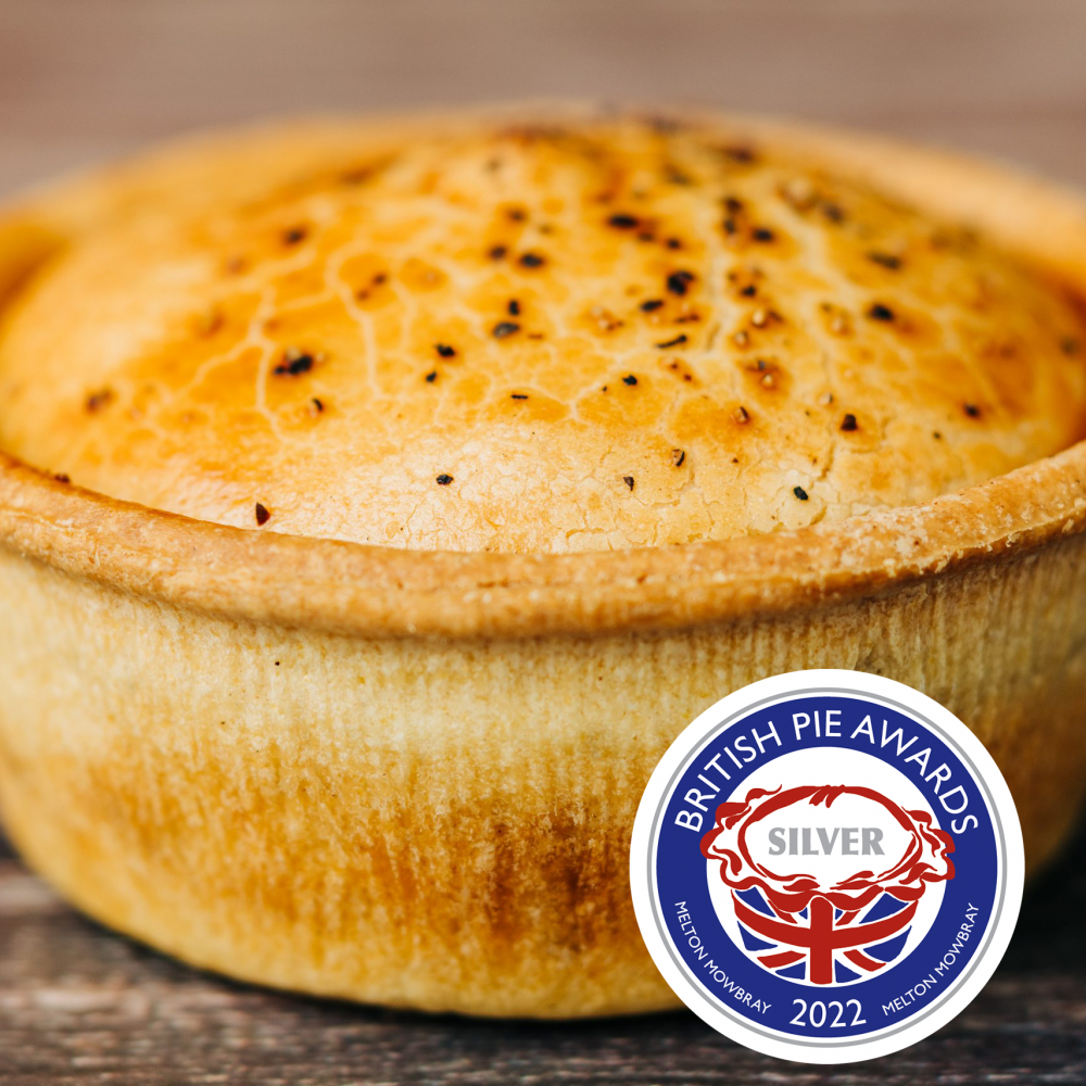 Gourmet Peppered Steak + Mushroom Pie