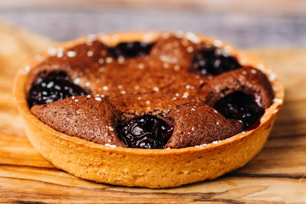 Cherry + Chocolate Tart