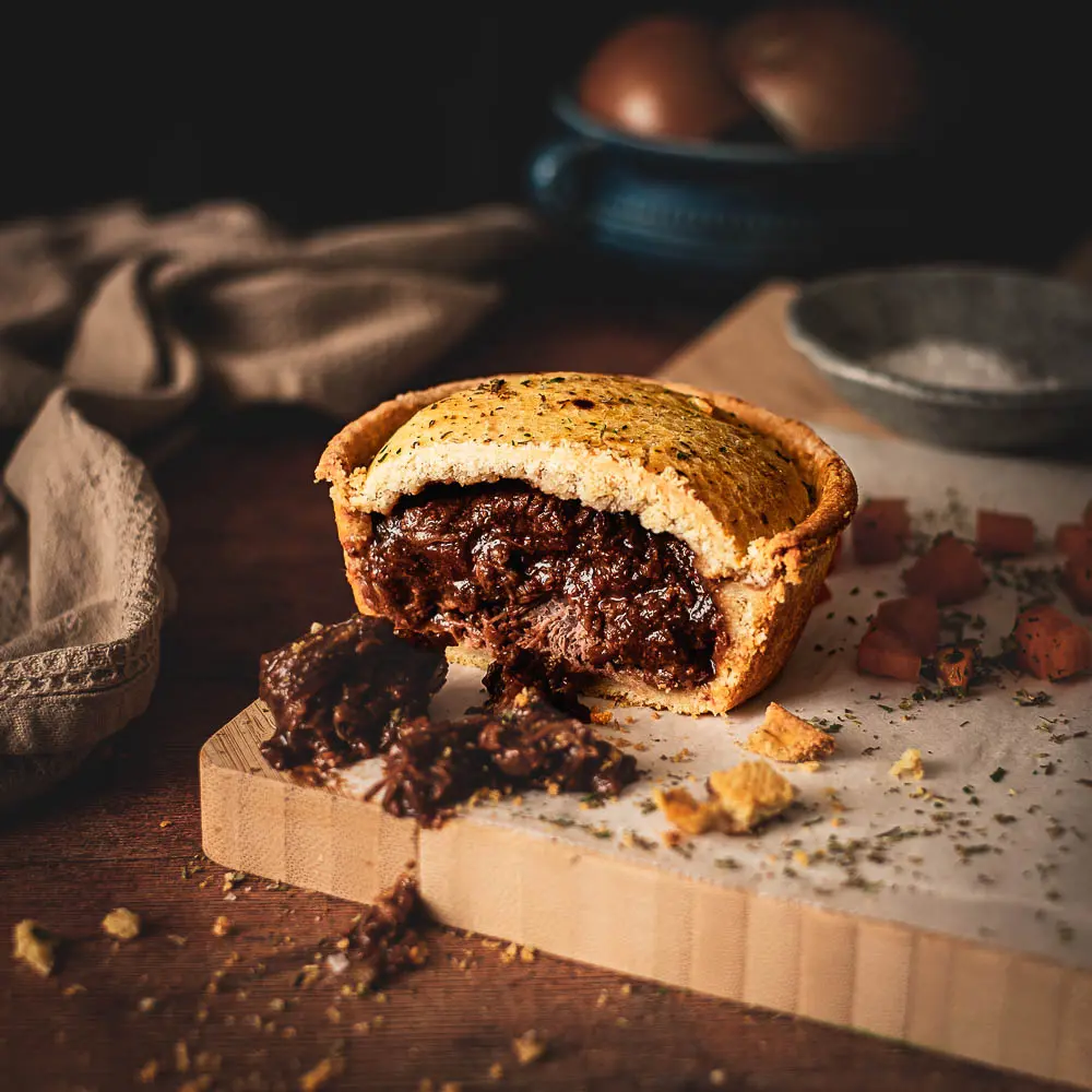 Gourmet Succulent Steak Gluten Free Pie